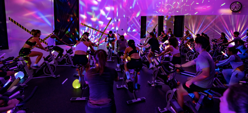 Glow in the Dark spin class